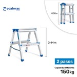 Escalera banqueta de aluminio - Image 5