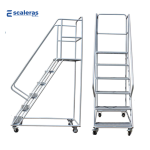 Escalera tipo avión de aluminio